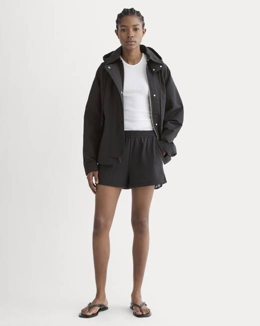 The Off Duty French Terry Short | Black