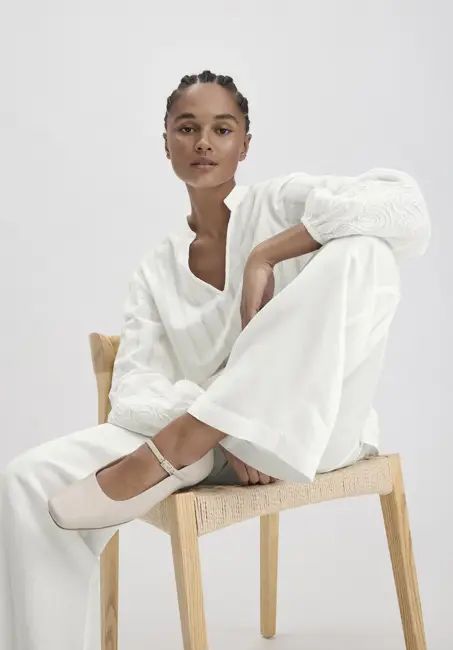 Ballerina Mary Jane made of chrome-free tanned leather