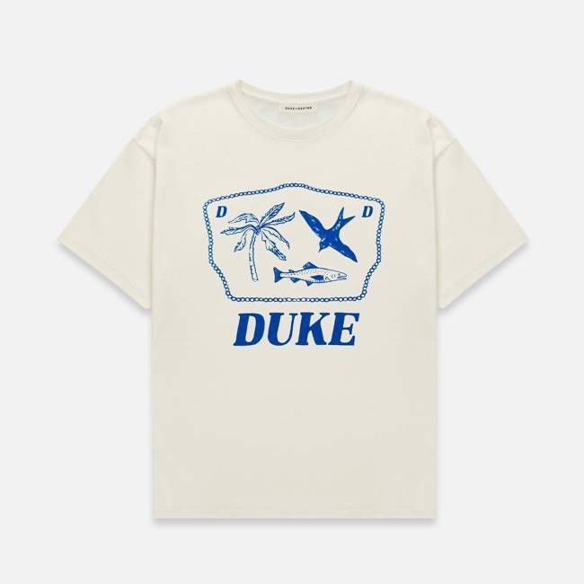 Duke Holiday Tarot Vintage White T-Shirt