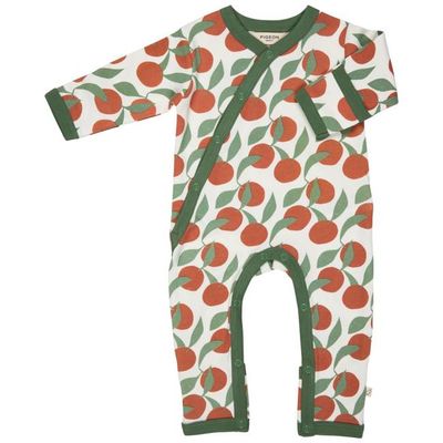 Kimono Romper - Orangen, Orange