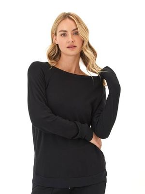 Cannon Feather Fleece Tulip Hem Tunic Sweatshirt