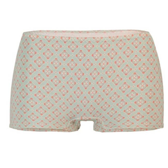 Bio-Panty Erna Muster Retro (grün) - kaufen