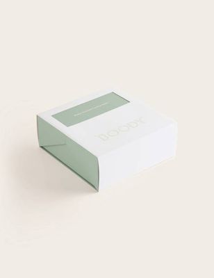 Set Giftbox - Baby Long Sleeve Bodysuit & Jersey Wrap - Heather Grey