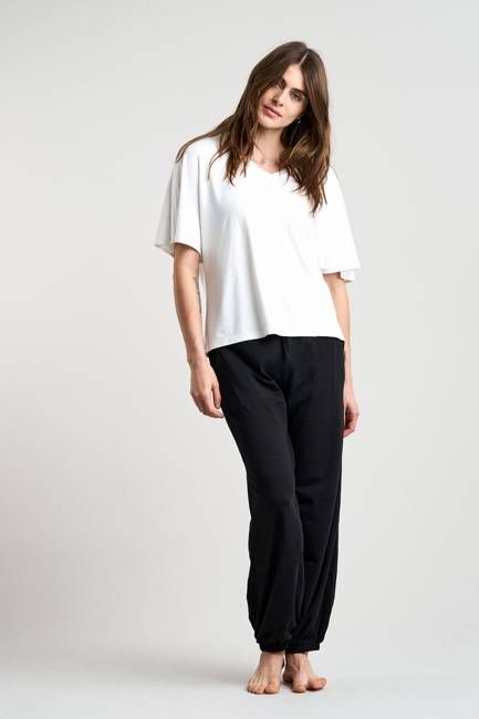 TERESA Jogger - GOTS Organic Cotton Black