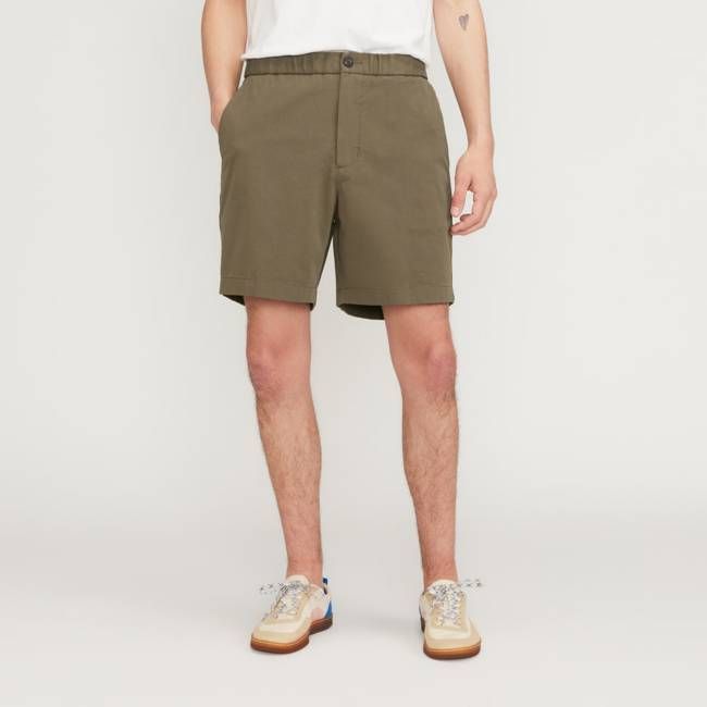 The Pull-On Performance Chino Short | Beech