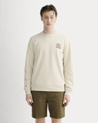 The Everlane x Parks Project French Terry Crew | Natural / Brown