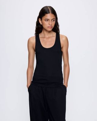 Archive Womens Interlock Tank Top—Black
