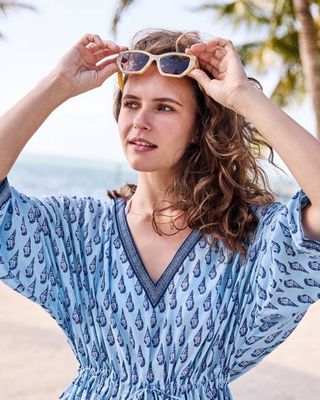 Conch Cascade - Atlantic Caftan - Clear Waters