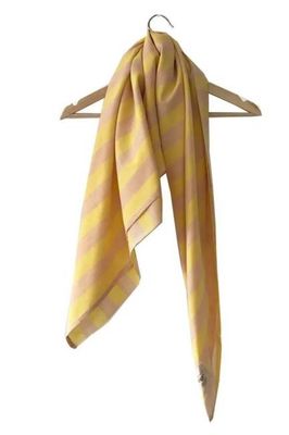 Turmeric and Avocado Hand Woven Scarf