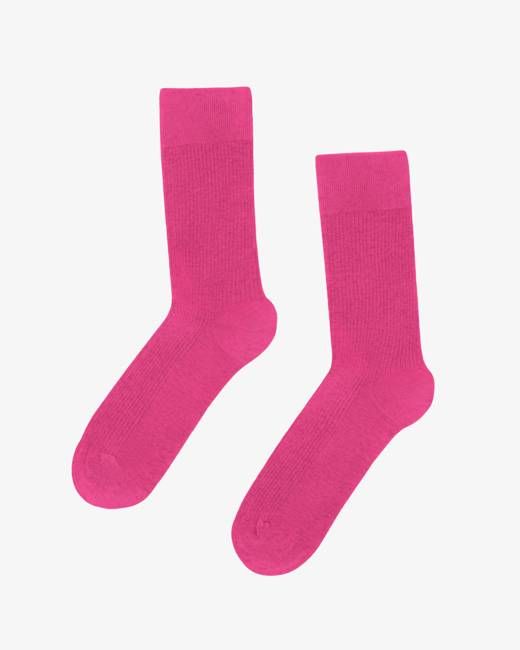 Classic Organic Sock - Bubblegum Pink