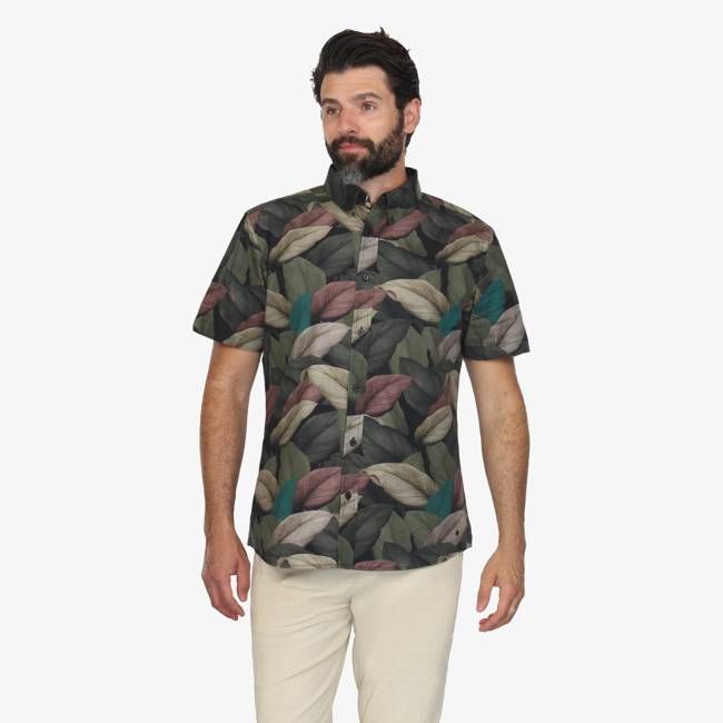 Tropical Escape Button Down Shirt