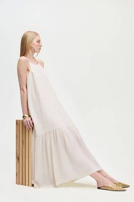 Natural Strappy Dress