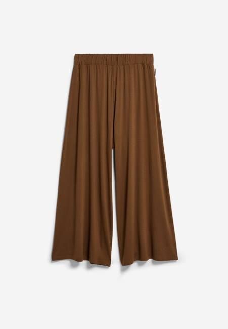CROPPED JERSEY PANT | dried palm