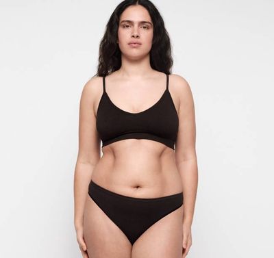 Seamless Waffle Thong