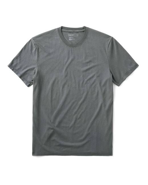 The Cotton Hemp Tee in Faded Black