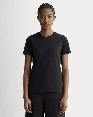The Slim Crew in Essential Cotton | Black