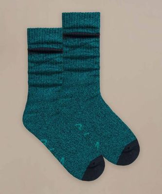 Slub Twist Crew Wandersocken, 1 Paar
