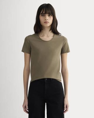 The Form Tee | Deep Taupe