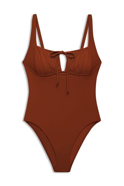 Chemise One Piece in Terracotta
