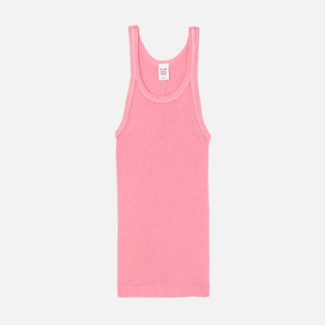 Ribbed Tank - Sakura