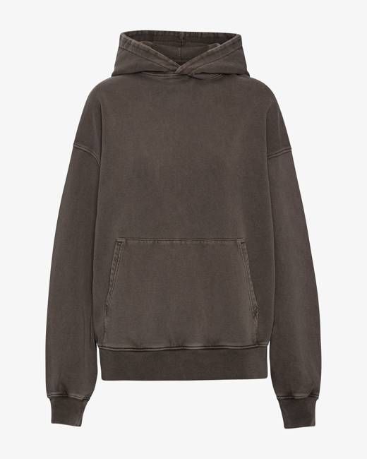 Organic Oversized Hood - Faded Mud