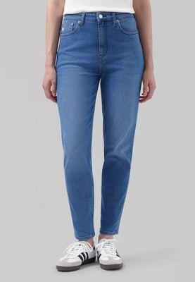 Mams Stretch Tapered — Authentisches Indigoblau