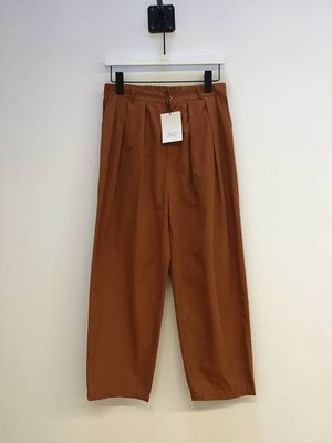 Enola Organic Cotton Trousers in Caramel S Preloved