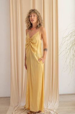 VANILLA ECOVERO MAXI DRESS - ARCHIVE SALE
