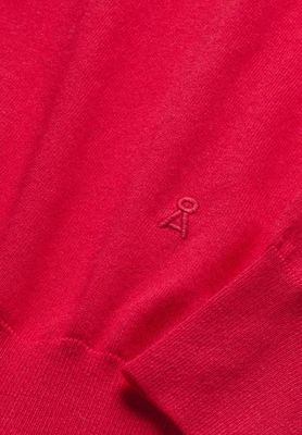 FINE KNIT SWEATER | mars red