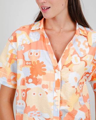 Geco Friends Oversize Cropped Blouse