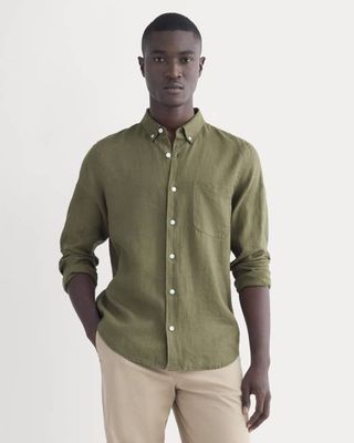 The Classic Shirt in Linen | Kalamata