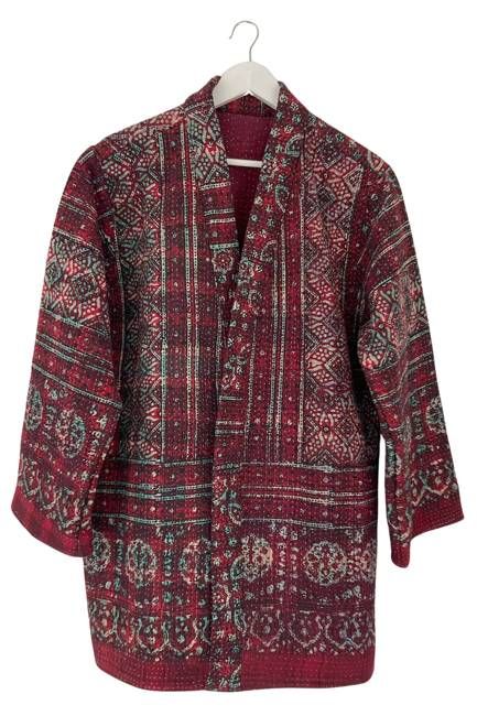 Vintage Ajrakh Print Jacket No. 1 Jodhpur Edit