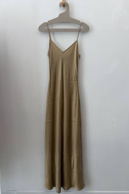 Sample Sale Bonnie Dress in Silky Gold