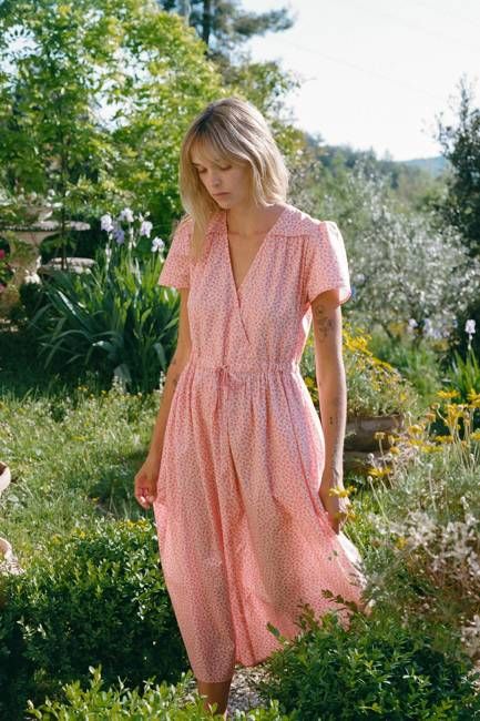 The Dawn Dress Petites | Raspberry Vine
