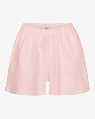 Linen Shorts - Faded Pink