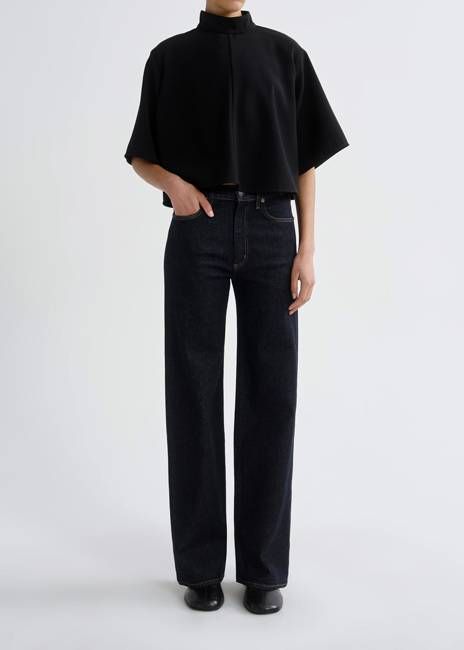 Harper Straight Jean (Comfort Stretch) in Rinse