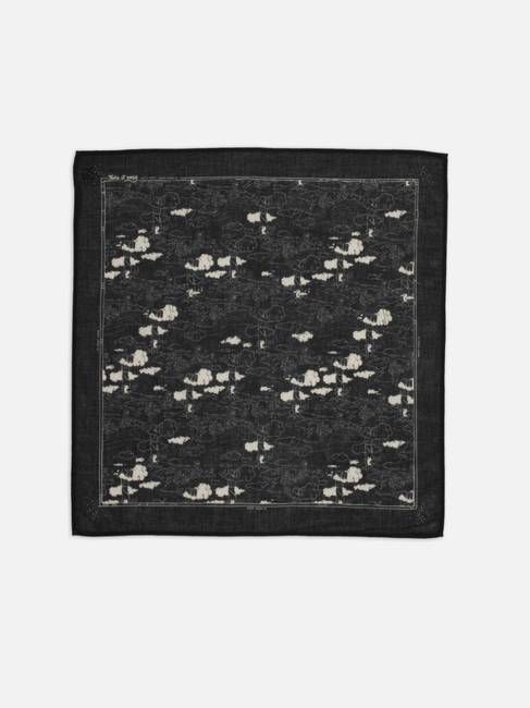 Ingrid Bandana Drift Away Black | Nudie Jeans