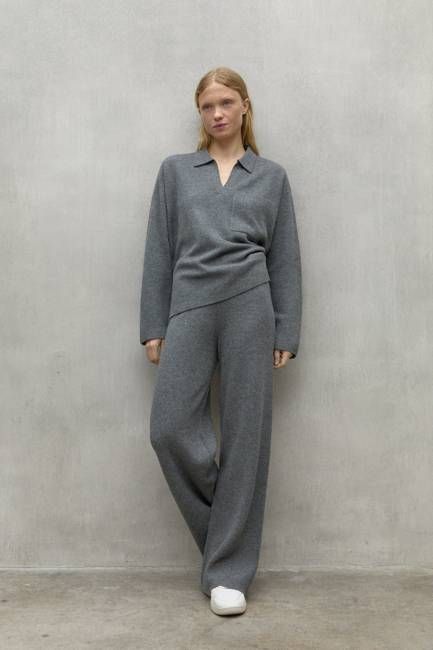 GREY CIPRE TROUSERS