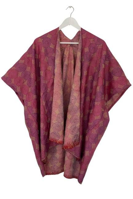 Vintage Silk Trudi Poncho No.87 Jodhpur Edit