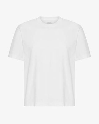 Heavy Organic Boxy Tee - Optical White