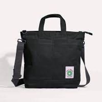 Cora + Spink Otter Sack Black Bag