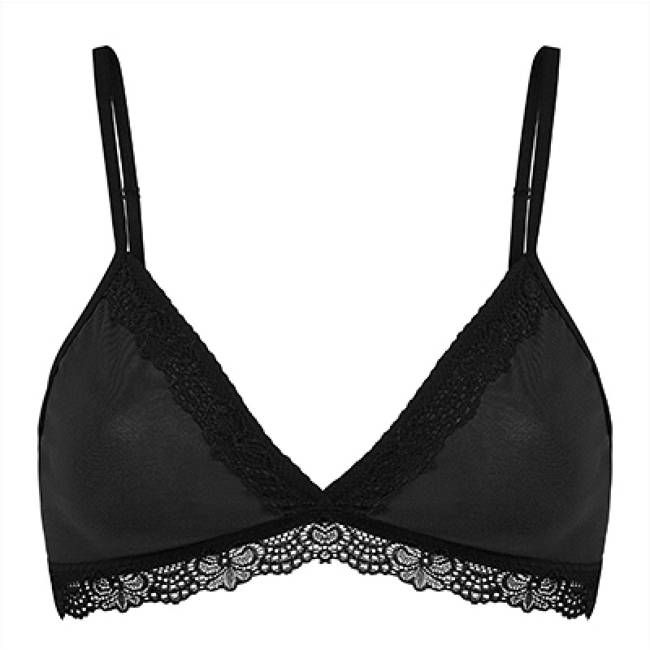 Bio BH, Spitze schwarz - kaufen
