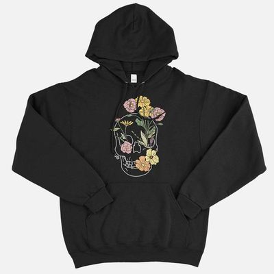 Botanatomy Skull Hoodie (Unisex)