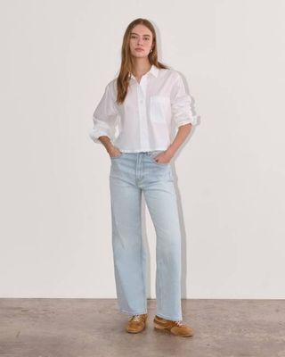 The Way-High® Sailor Jean | Fog | 27.5" Inseam