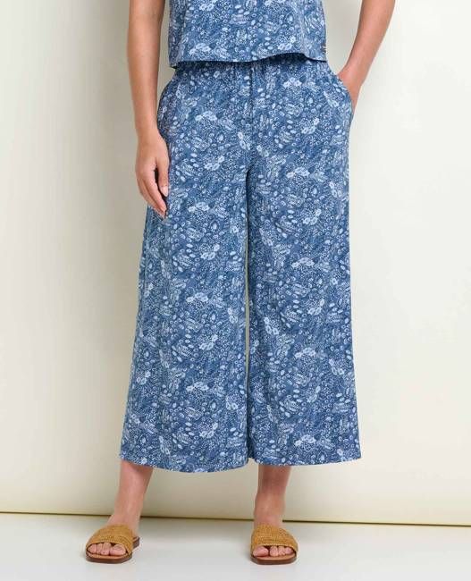 Sunkissed Wide Leg Crop Pant