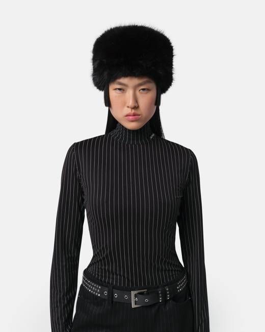 Margot Sable Pillbox Hat