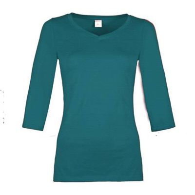 Bio 3/4 Arm- Shirt Winda petrol (blau) - kaufen