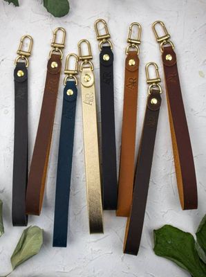 Leather Wristlet Strap