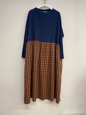Bramble-Cay Dress in Check Size S Preloved