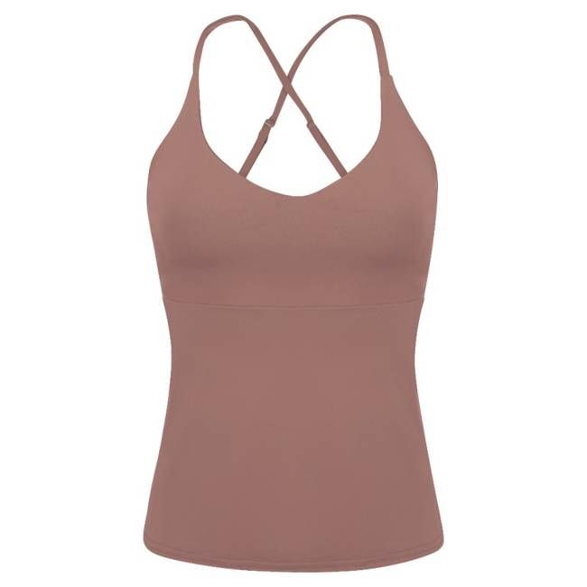 Recycling Tankini Top Nola chai (graubraun) - kaufen
